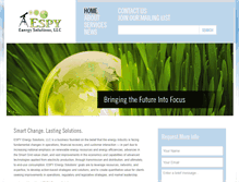 Tablet Screenshot of espyenergysolutions.com